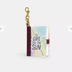 NWT Coach I'll Give You The Sun By Jandy Nelson Book Bag Charm